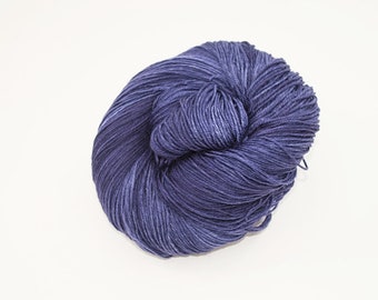 Hand-dyed yarn - Merino/Nylon 4ply - 100g - Navy