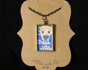 Zack Morris Funko Pop Necklace