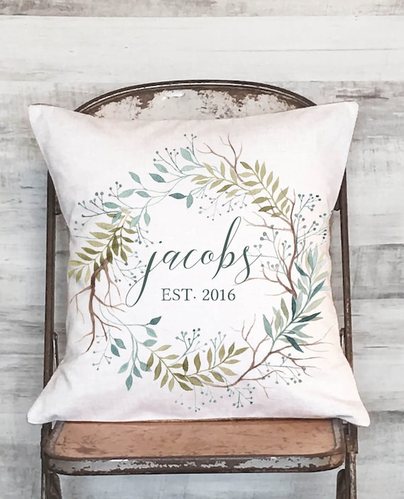 Wedding Gift Cotton Anniversary Gift Personalized Name and