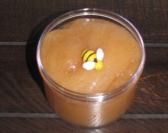 Honey bee scented SLIME semi clear stretchy little rubi slime spring