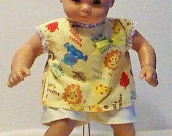 Flannel PJ's for 15in Bitty Baby