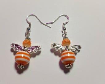 Earrings "Candy-Angels Orange"