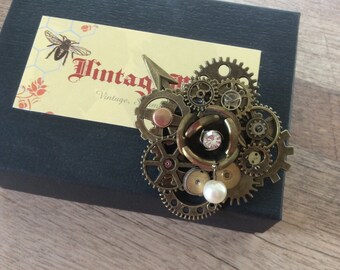 Steampunk Dark Flower