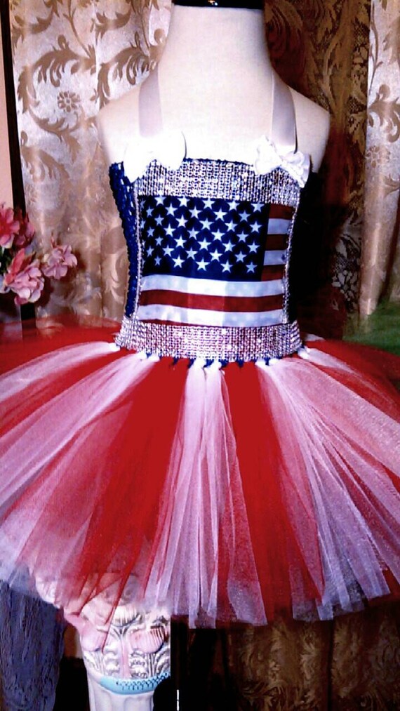 patriotic ball gown