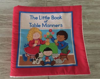 The Little Book of Table Manners Soft Storybook