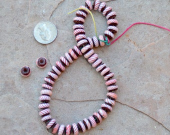 Glass Disk Beads: Short Strand