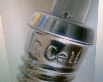 Free Shipping #222 LED E10 base for vintage viewers Super Bright 25 lumens 1.5 to 3 volt A, AA, AAA 2032, 2035.