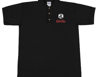 DDIIRO CLOTHING Embroidered Polo Shirt