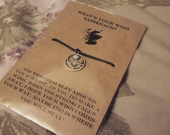 Outlander Style Wish Bracelet