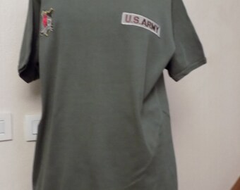 Cotton knit short sleeve t-shirt