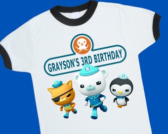 Octonauts shirt | Etsy
