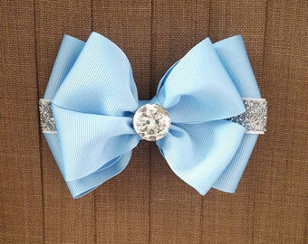 Disney Inspired Cinderella Hair Bow