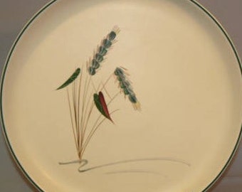 Denby England Greenwheat Dinner Plate