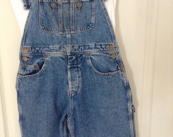 Denim Dungarees Short Age 10