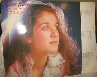 Vinyl Céline Dion 1983.Chanteuse, artist.