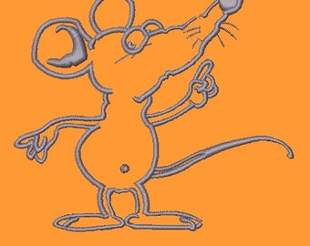 Maus - Machine Embroidery Design