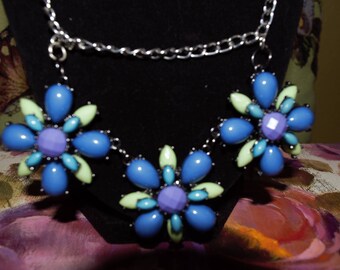 Flower Statement necklace