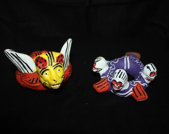 Clay Whistle Figurines
