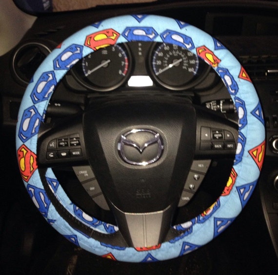 Superman Steering Wheel Cover