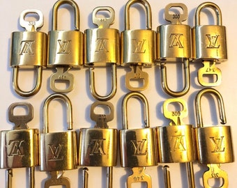 Authentic Louis Vuitton lock and key. Authentic and Vintage