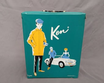 1962 Vintage Ken Doll and Carrying Case