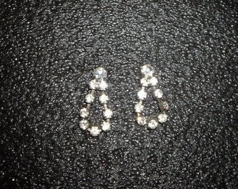 1930's Diamante Earrings