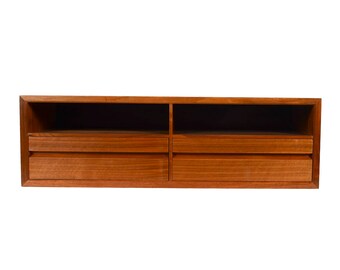 Cado Royal System Drawers Walnut Cabinet Danish Modern