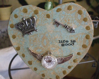 Victorian Style Ornaments- Set of 4