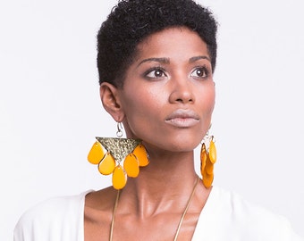 Chandelier Earrings, Dangle earrings, Bohemian earrings, Boho earrings, Long Earrings, Tribal earrings, Ethnic earrings, Gypsy earrings