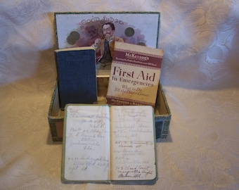 Assorted Small Vintage Books 1800's