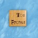 TO FROM gift tag Mounted rubber stamp, fun font, birthday, Christmas, holiday, crafting, Sweet Grass Stamps No.7