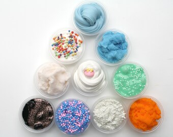 MYSTERY SLIME PACK ( 10 Slimes) Cheap slime, Mystery slime,clear slime, floam, cloud slime, fluffy slime, scented, unscented,mystery slimes