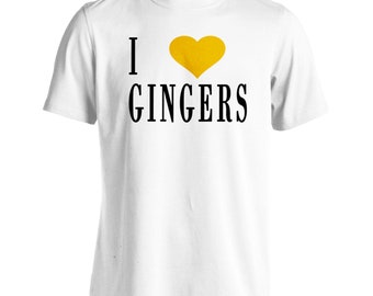 I Love Gingers Men's T-Shirt g97m