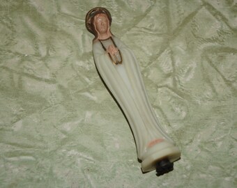 Vintage broken Virgin Mary statue