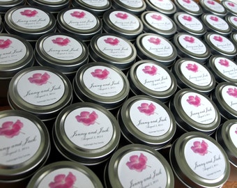 Wedding Gift Favor Candles