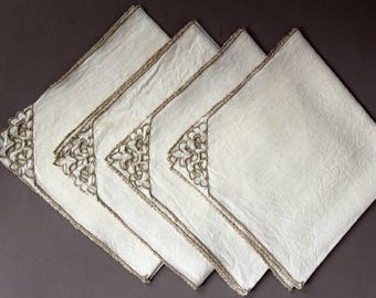 Vintage Linen Napkins
