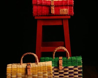 Traditional Reed Baskets from Portugal ... original and artisanal handcrafting