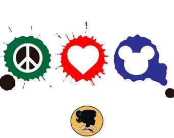 Free Free 90 Peace Love Mickey Svg SVG PNG EPS DXF File