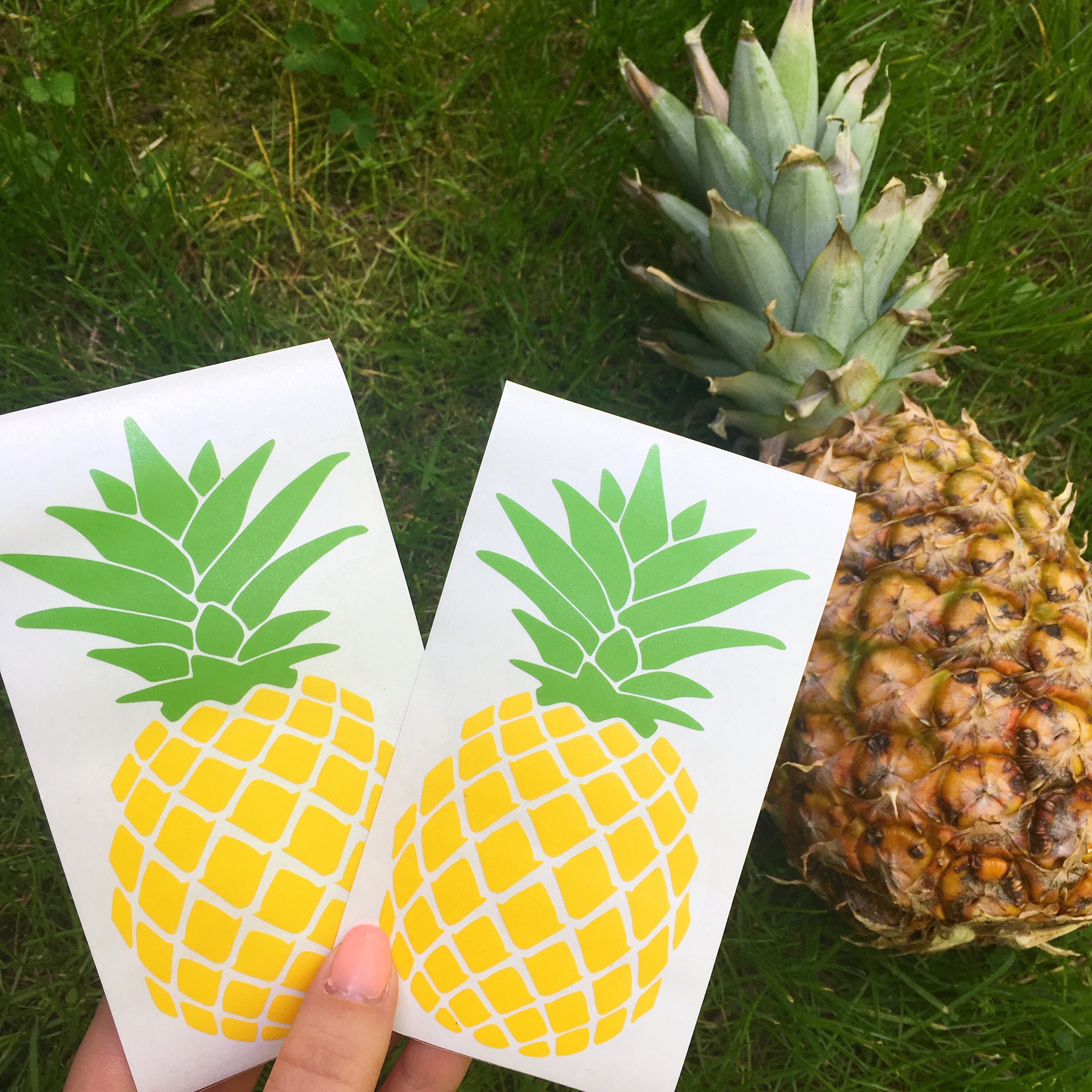 Classic Pineapple Decal Sticker Car Decal Yeti Water Bottle