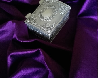 Carved Metal box