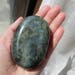 SALE! Labradorite Palm Stone! Beautiful polished Labradorite, labradorescence, crystal healing, angelcrystals, spiritual stone #3248