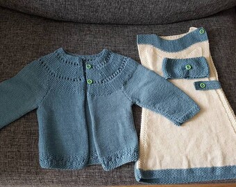 Dress and matching vest