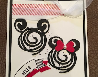 Disney inspired note card
