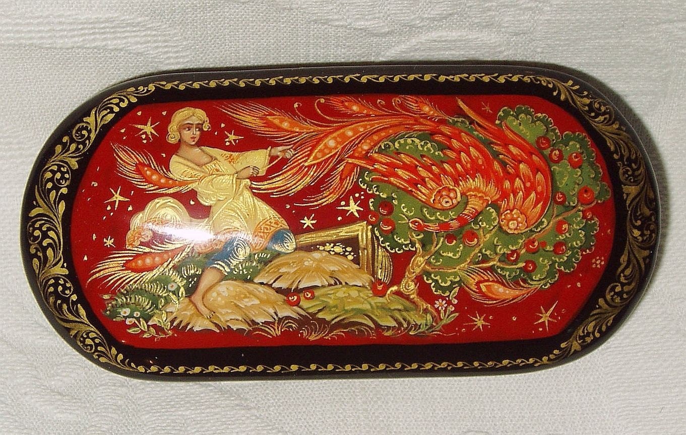 russian collection hand painted lacquer boxes hcn mmx