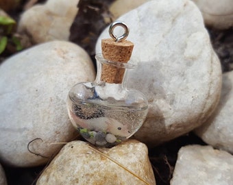 Alotl love axolotl necklace