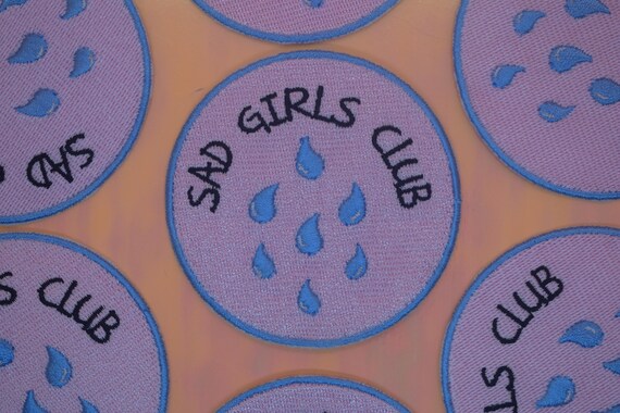 Sad Girls Club Iron on Patch