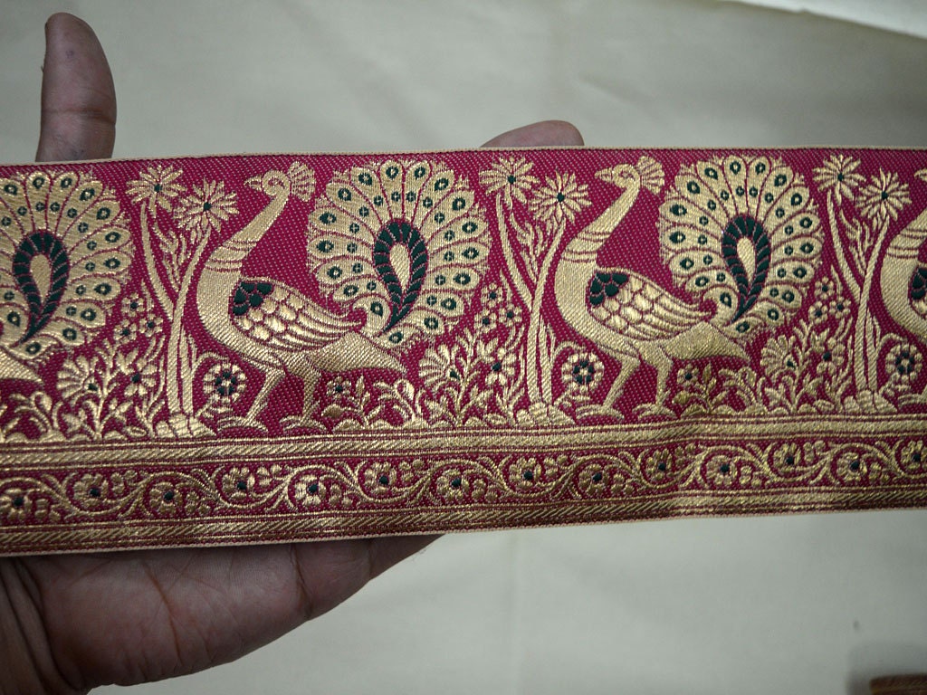 Jacquard Trim By The Yard Jacquard Border Sewing Trim Indian