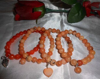 Set Of 4 Stack Bracelets