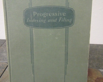 Progressive Indexing and Filing * Library Bureau Division ** 1939 **sj