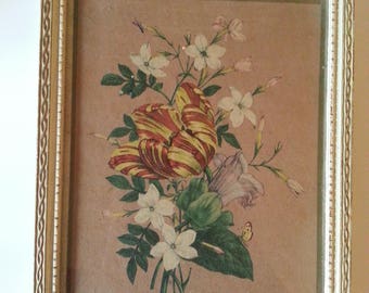Vintage Botanical Flower print